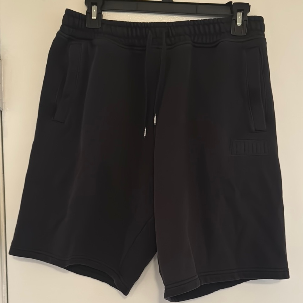 Puma Men's Black Athletic Shorts